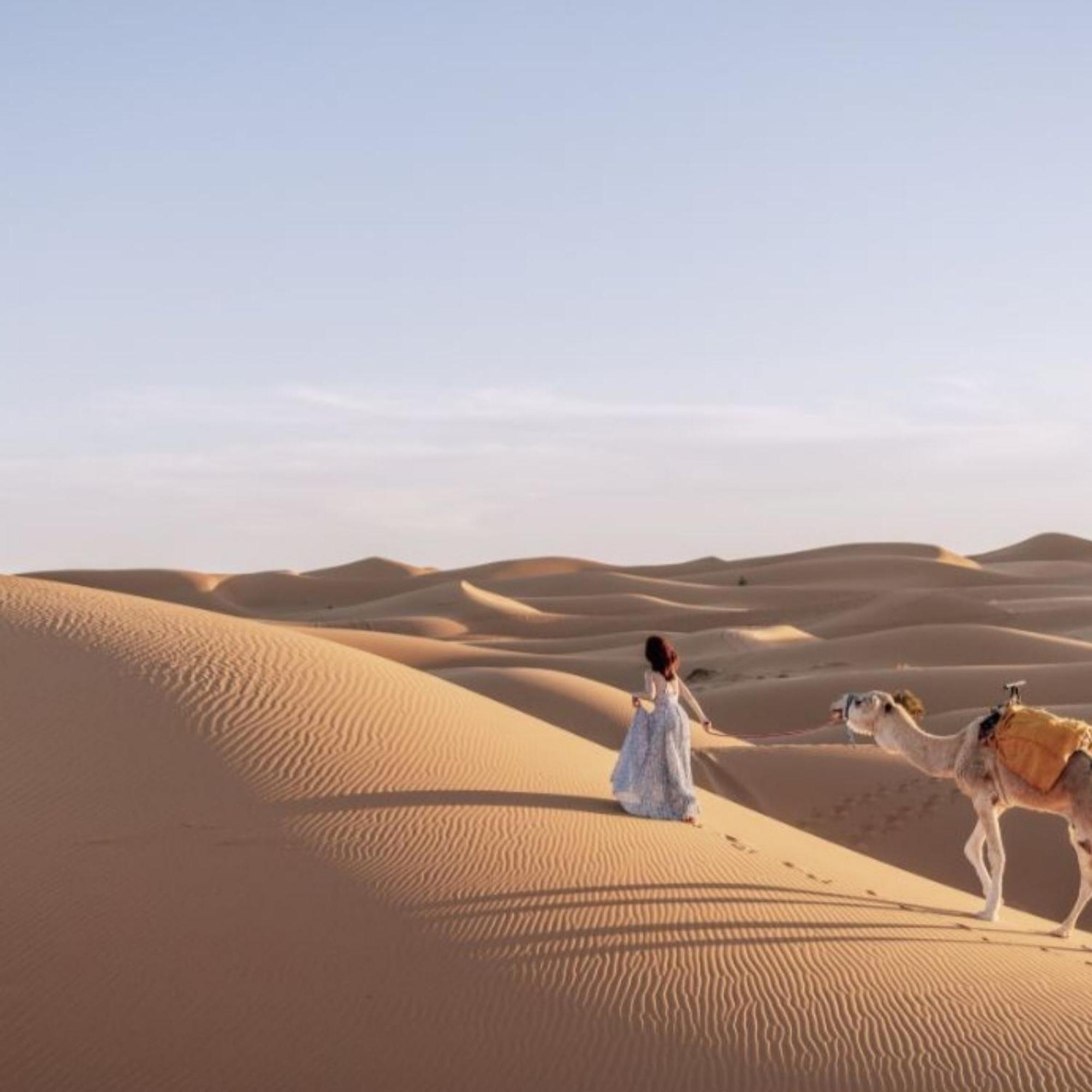 Erg Chebbi Romantic Desert Camp メルズーガ エクステリア 写真